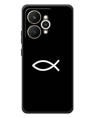 Чехол для Realme 15 с картинкой «Символ рыбы Jesus» Чехол для Realme 15 с картинкой «Символ рыбы Jesus»
