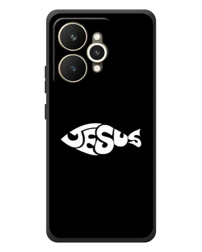 Чехол для Realme 15 с картинкой «Рыба Jesus» Чехол для Realme 15 с картинкой «Рыба Jesus»