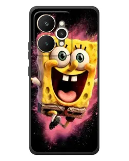 Чехол для Realme 15 с картинкой «Взрывной Спанч Боб»