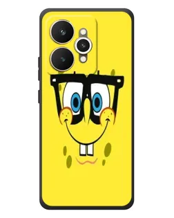 Чехол для Realme 15 с картинкой «Минималистичный Спанч Боб»