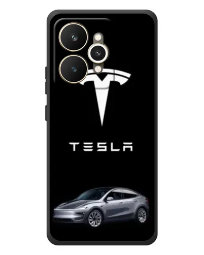 Чохол для Realme 15 з картинкою «Tesla Model Y»