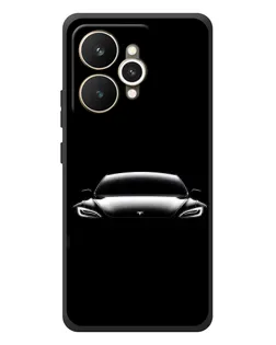 Чохол для Realme 15 з картинкою «Фари Tesla Night»