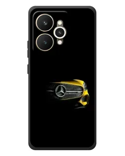 Чехол для Realme 15 с картинкой «Mercedes — ретро стиль»