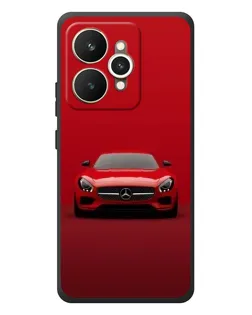 Чехол для Realme 15 с картинкой «Красный Mercedes AMG»