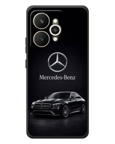 Чехол для Realme 15 с картинкой «Mercedes — решетка радиатора» Чехол для Realme 15 с картинкой «Mercedes — решетка радиатора»