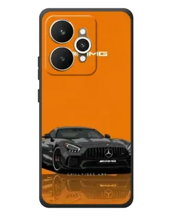 Чехол для Realme 15 с картинкой «Оранжевый Mercedes AMG»