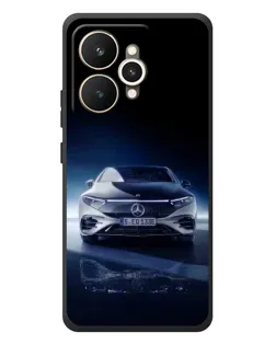 Чехол для Realme 15 с картинкой «Ночной Mercedes EQ»