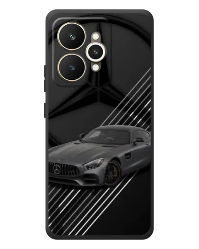 Чехол для Realme 15 с картинкой «Mercedes AMG — графика» Чехол для Realme 15 с картинкой «Mercedes AMG — графика»