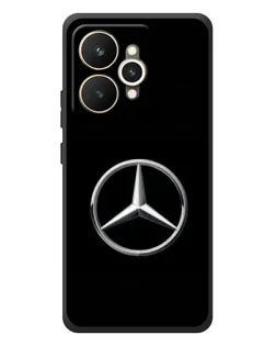 Чехол для Realme 15 с картинкой «Mercedes классический лого»