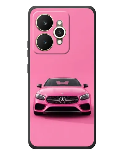 Чехол для Realme 15 с картинкой «Розовый Mercedes AMG» Чехол для Realme 15 с картинкой «Розовый Mercedes AMG»