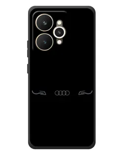 Чехол для Realme 15 с картинкой «Audi — световой подпись» Чехол для Realme 15 с картинкой «Audi — световой подпись»