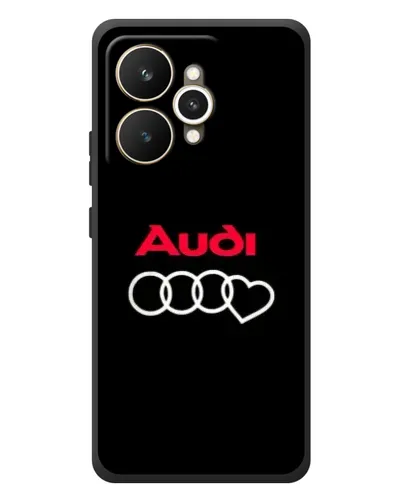Чехол для Realme 15 с картинкой «Логотип Audi Heart»