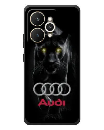 Чехол для Realme 15 с картинкой «Пантера и Audi»