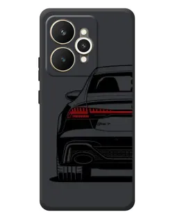 Чехол для Realme 15 с картинкой «Задняя часть Audi — арт»