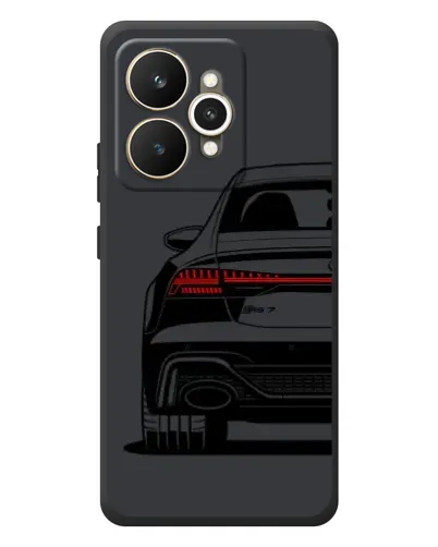 Чехол для Realme 15 с картинкой «Задняя часть Audi — арт»
