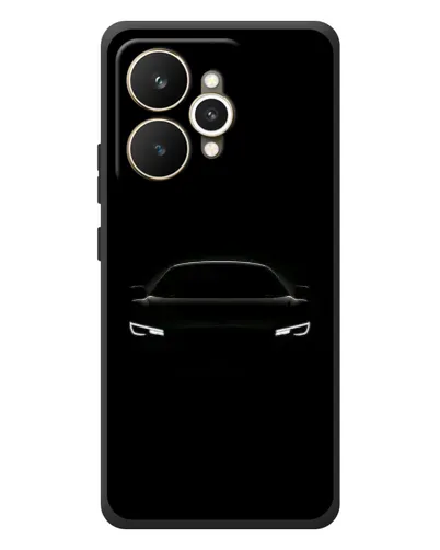 Чехол для Realme 15 с картинкой «Взгляд Audi в темноте»