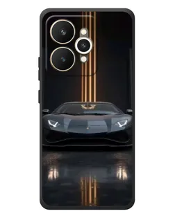 Чехол для Realme 15 с картинкой «Lamborghini золотые линии» Чехол для Realme 15 с картинкой «Lamborghini золотые линии»