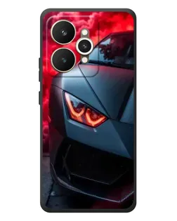 Чехол для Realme 15 с картинкой «Lamborghini красное сияние» Чехол для Realme 15 с картинкой «Lamborghini красное сияние»