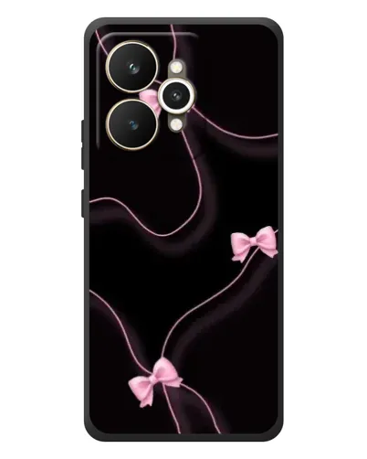 Чехол для Realme 15 с картинкой «Розовые ленты»
