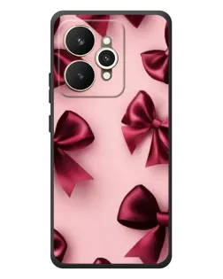 Чехол для Realme 15 с картинкой «Бордовый атлас»