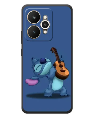 Чехол для Realme 15 с картинкой «Стич с укулеле»