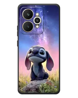 Чехол для Realme 15 с картинкой «Стич на рассвете»
