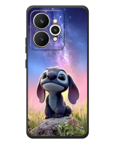 Чехол для Realme 15 с картинкой «Стич на рассвете»