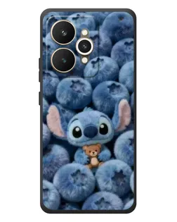 Чехол для Realme 15 с картинкой «Стич и голубика»
