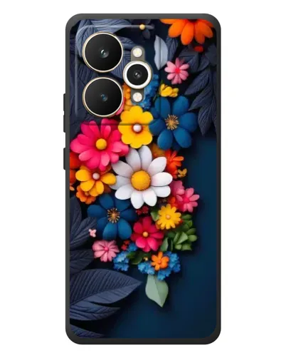 Чехол для Realme 15 с картинкой «Цветочная феерия»