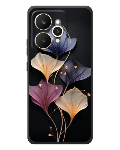 Чехол для Realme 15 с картинкой «Лиловые цветы грации»
