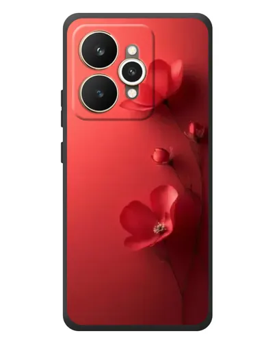 Чехол для Realme 15 с картинкой «Маковые соцветия»
