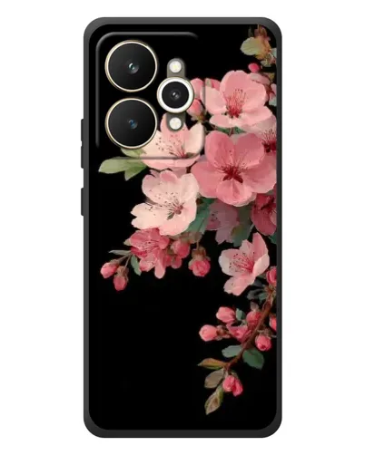 Чехол для Realme 15 с картинкой «Розовая ветка сакуры»