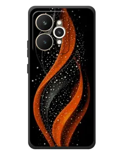 Чехол для Realme 15 с картинкой «Огненная звездная волна»