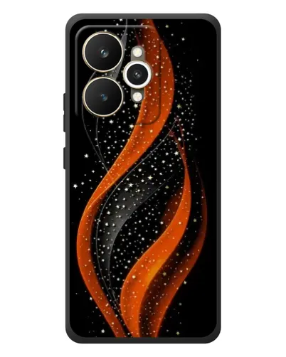 Чехол для Realme 15 с картинкой «Огненная звездная волна»
