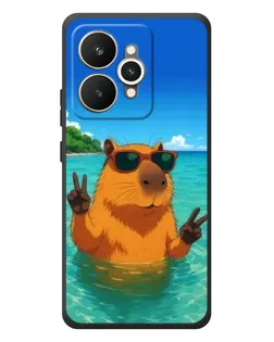 Чехол для Realme 15 с картинкой «Морская капибара» Чехол для Realme 15 с картинкой «Морская капибара»