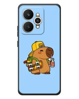Чехол для Realme 15 с картинкой «Капибара на скейте» Чехол для Realme 15 с картинкой «Капибара на скейте»