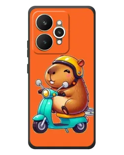 Чехол для Realme 15 с картинкой «Капибара на скутере» Чехол для Realme 15 с картинкой «Капибара на скутере»