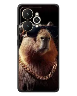 Чехол для Realme 15 с картинкой «Капибара золотая цепь» Чехол для Realme 15 с картинкой «Капибара золотая цепь»