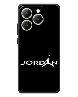 Чехол для Realme 15T с картинкой «Jordan White Logo»