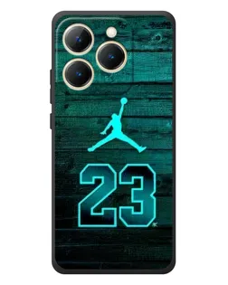 Чехол для Realme 15T с картинкой «Jordan Cyan 23»
