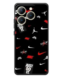 Чехол для Realme 15T с картинкой «Nike Mix Pattern»
