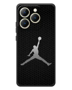 Чехол для Realme 15T с картинкой «Jordan Dark Carbon»