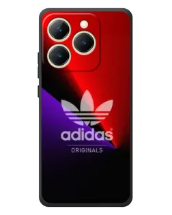 Чехол для Realme 15T с картинкой «Adidas Red Neon»