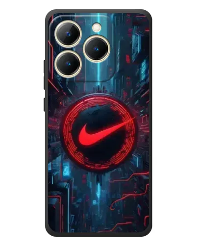 Чехол для Realme 15T с картинкой «Техногенный стиль Nike» Чехол для Realme 15T с картинкой «Техногенный стиль Nike»