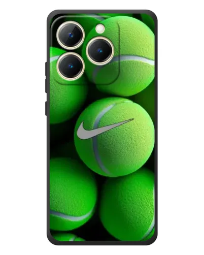 Чехол для Realme 15T с картинкой «Теннисные мячи Найк» Чехол для Realme 15T с картинкой «Теннисные мячи Найк»