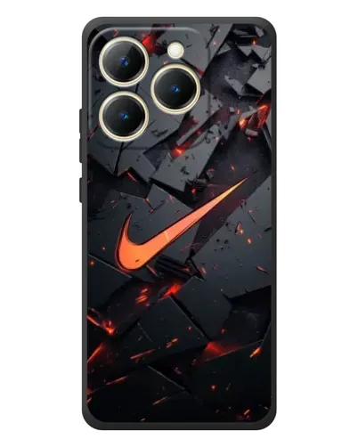 Чехол для Realme 15T с картинкой «Nike — эффект разломов» Чехол для Realme 15T с картинкой «Nike — эффект разломов»