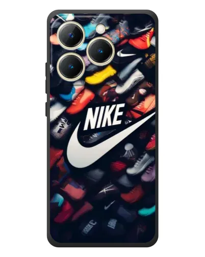 Чехол для Realme 15T с картинкой «Коллекция кроссовок Nike» Чехол для Realme 15T с картинкой «Коллекция кроссовок Nike»