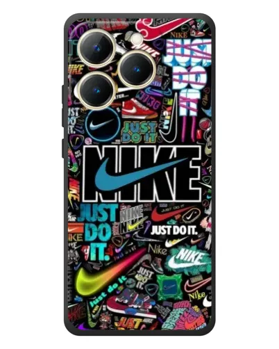 Чехол для Realme 15T с картинкой «Яркий коллаж Nike» Чехол для Realme 15T с картинкой «Яркий коллаж Nike»