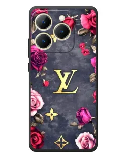 Чехол для Realme 15T с картинкой «Цветочный Louis Vuitton»