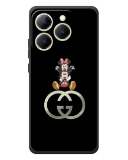 Чехол для Realme 15T с картинкой «Минни Маус на лого» Чехол для Realme 15T с картинкой «Минни Маус на лого»